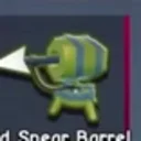 Gold Spear Barrel icon from the in-game index